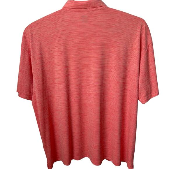 Callaway Golf Polo Shirt Men's Size 4X Orange Short Sleeve Opti-Dri Activewear - Picture 3 of 5